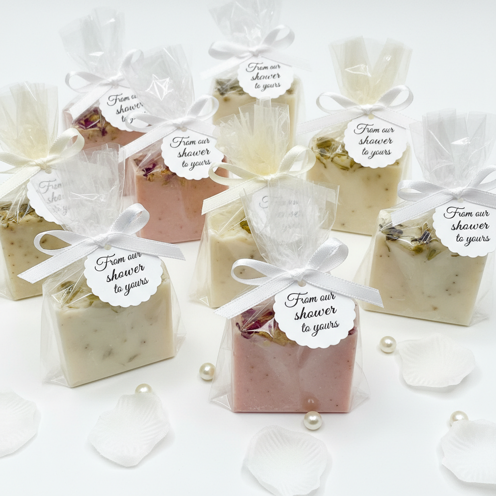 Bridal shower soap favors