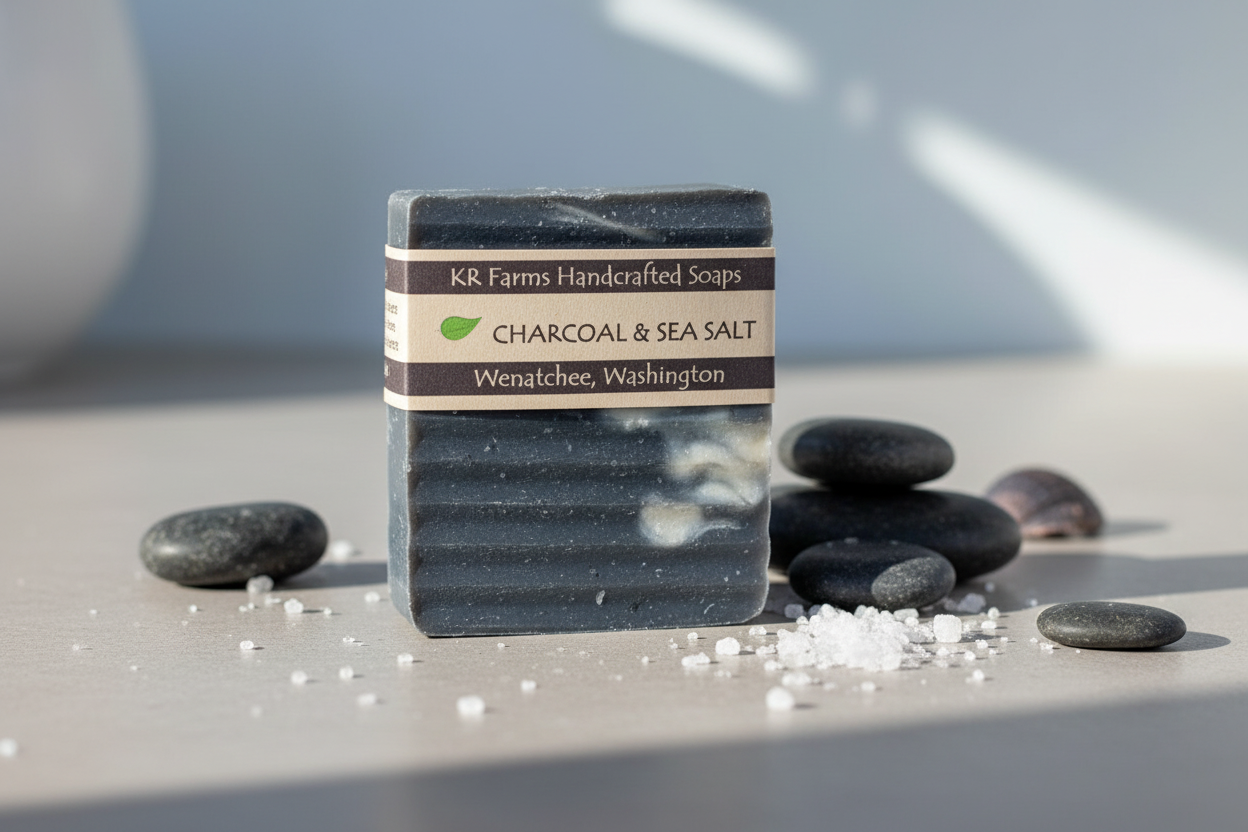 Charcoal & Sea Salt Soap Product Image