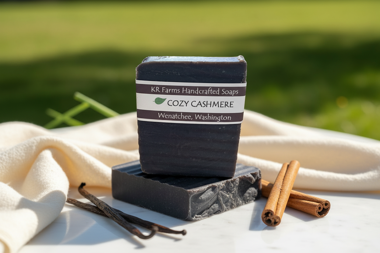 Cozy Cashmere Soap Product Image - Large Scale