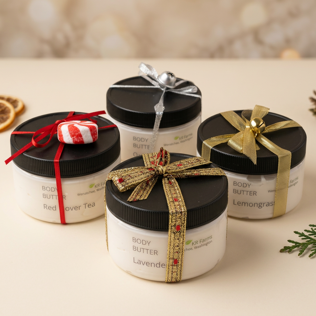 Enhanced Christmas body butter gift photo