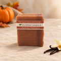 Pumpkin Vanilla soap with softened color
